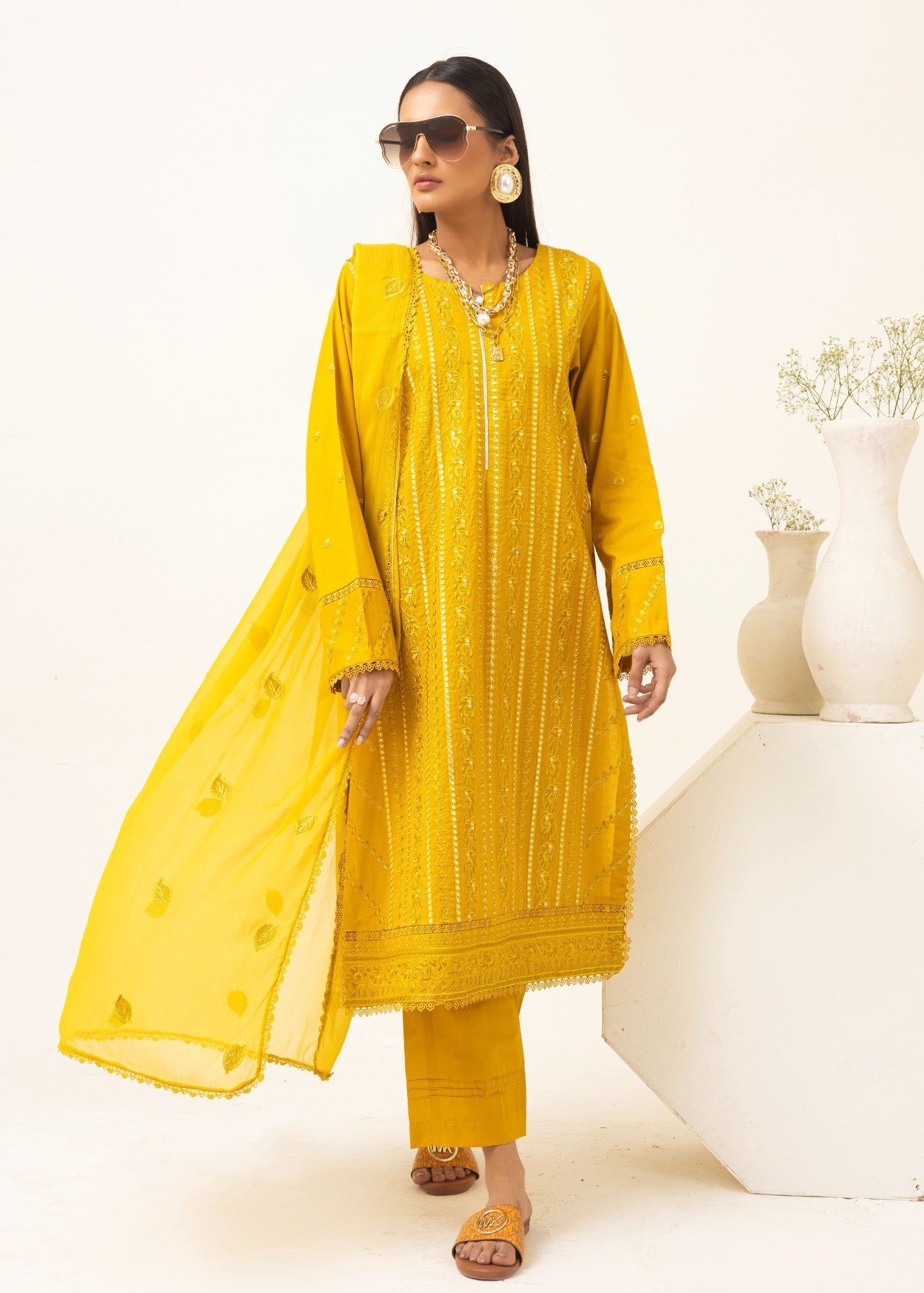 Style Saga 2221 Gold Women 3pcs