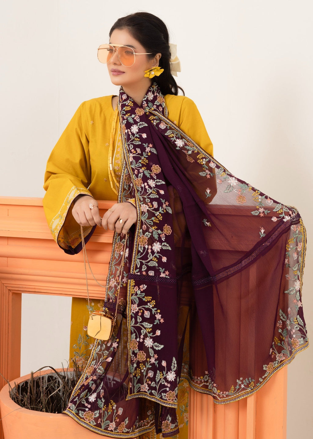 Style Saga 2238 Yellow Women 3pcs