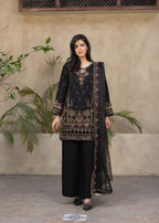 Bin Tayyab (BT006048 BLK) Women 3pcs