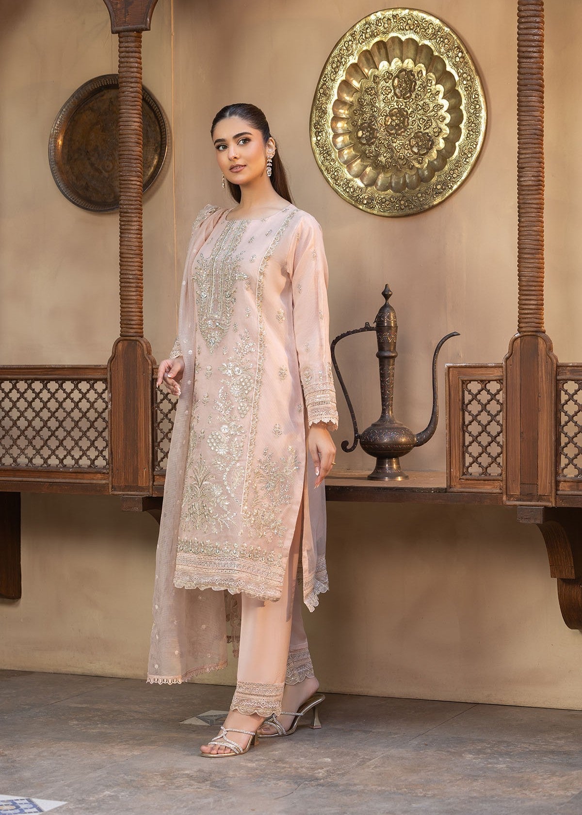 Bin Tayyab (BT006044 LPK) Women 3pcs