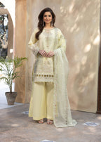 Bin Tayyab (BT006048 1 LMN) Women 3pcs