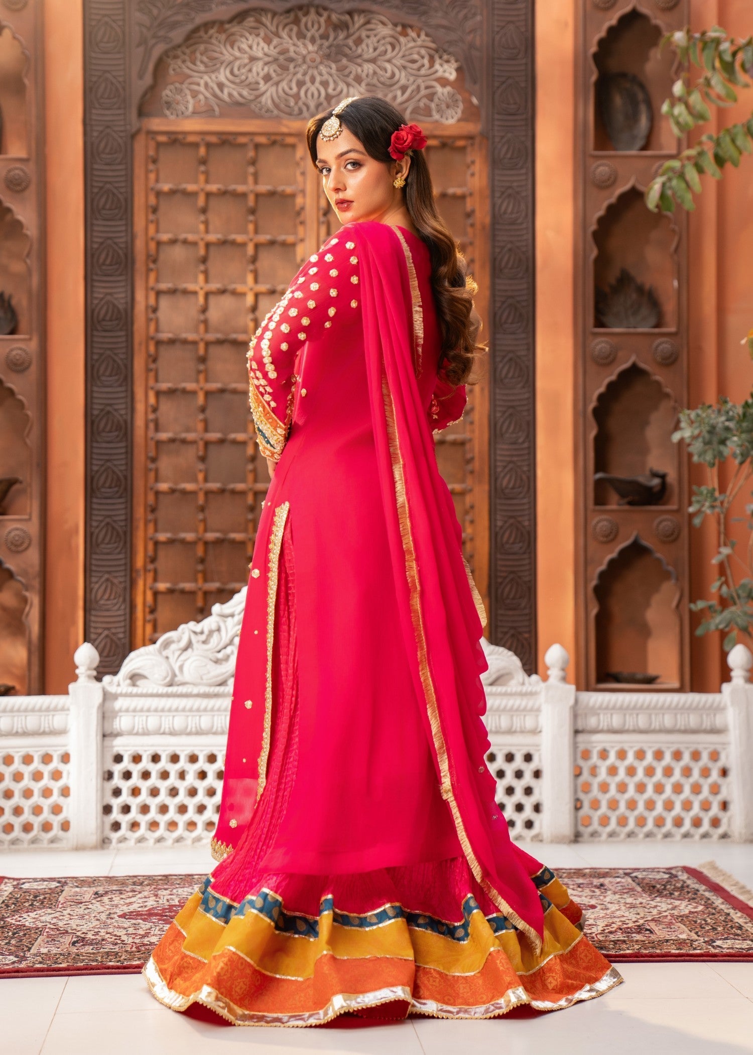 Maira Fashion Dark Pink Women 3pcs