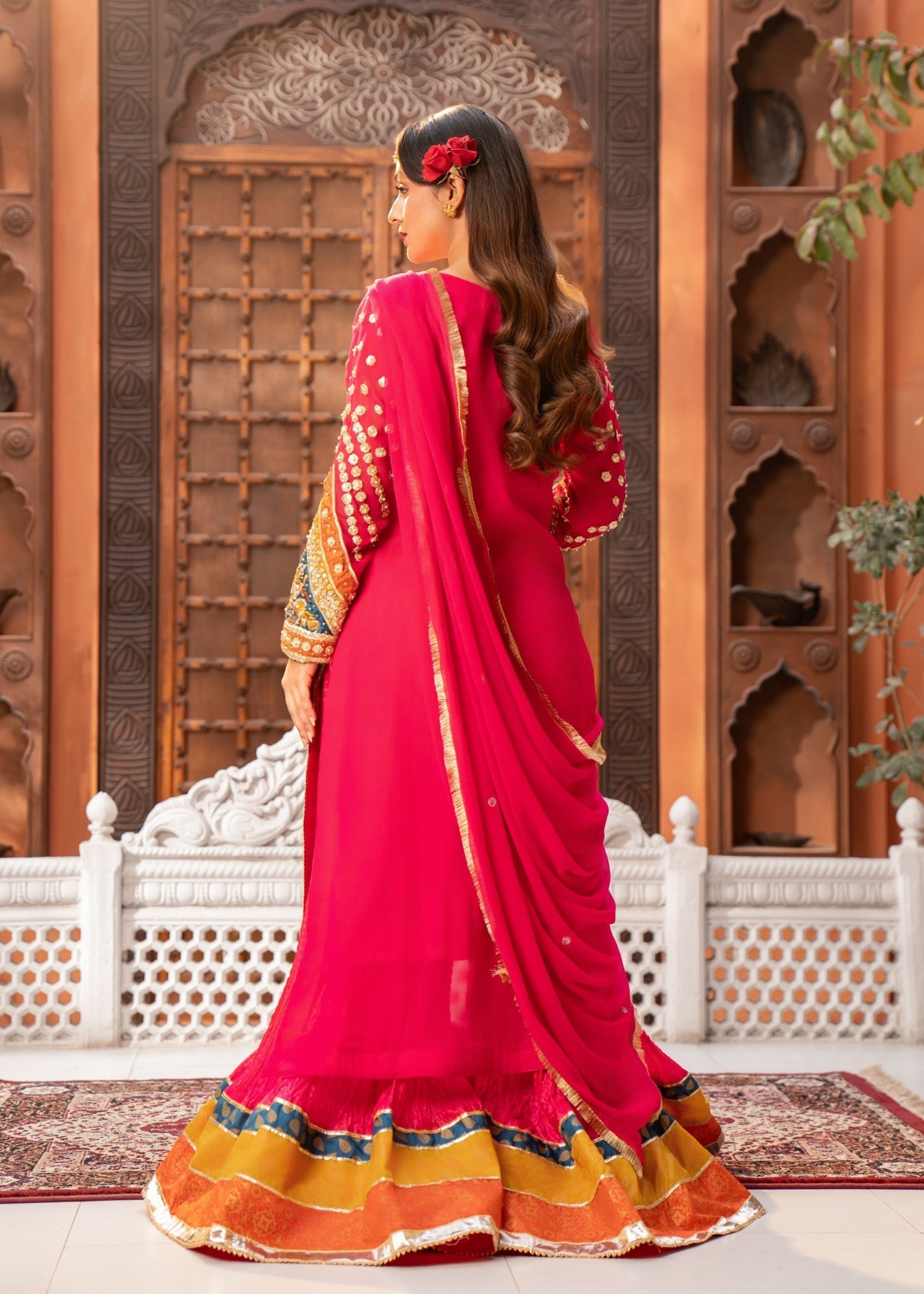 Maira Fashion Dark Pink Women 3pcs
