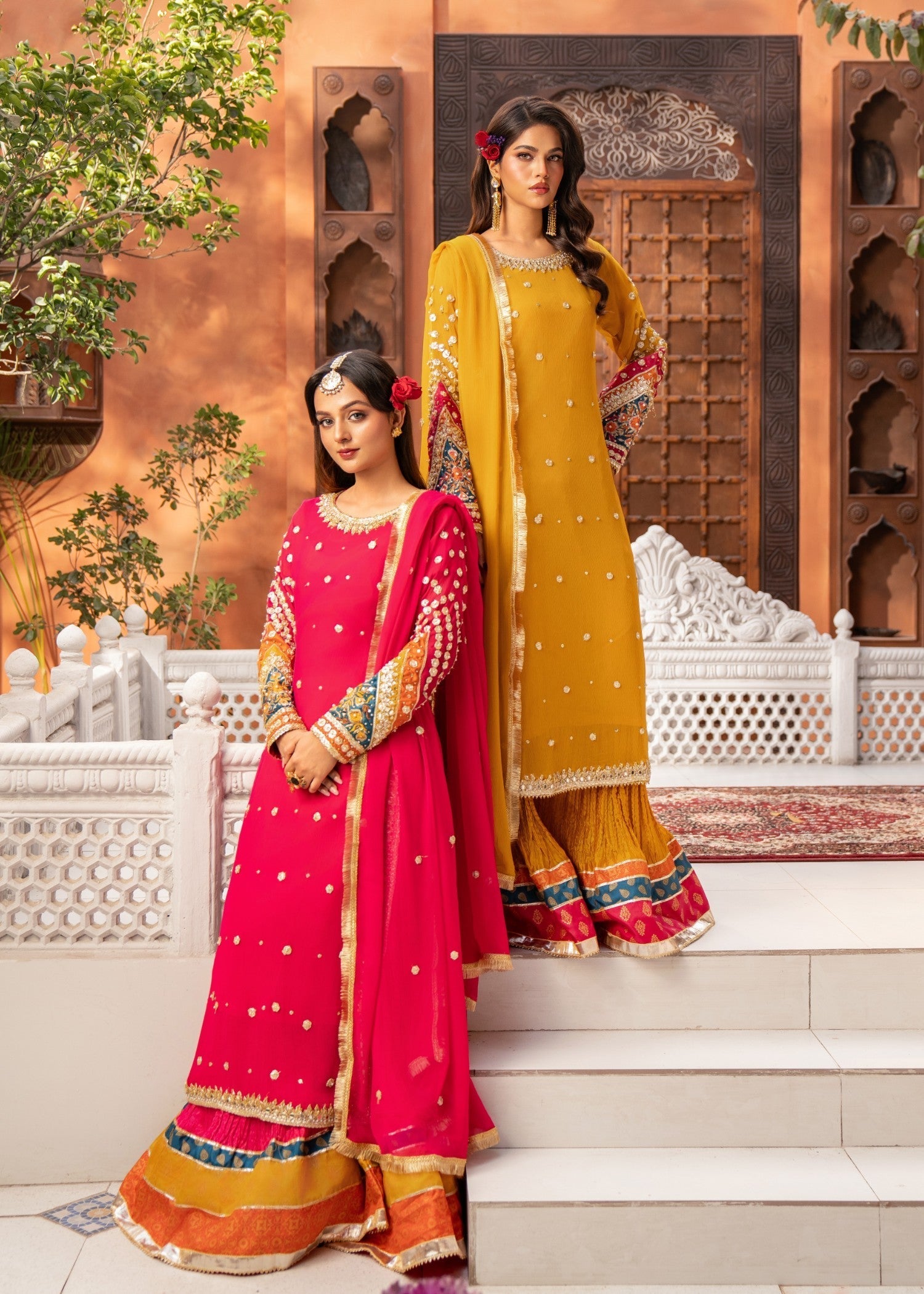 Maira Fashion Dark Pink Women 3pcs