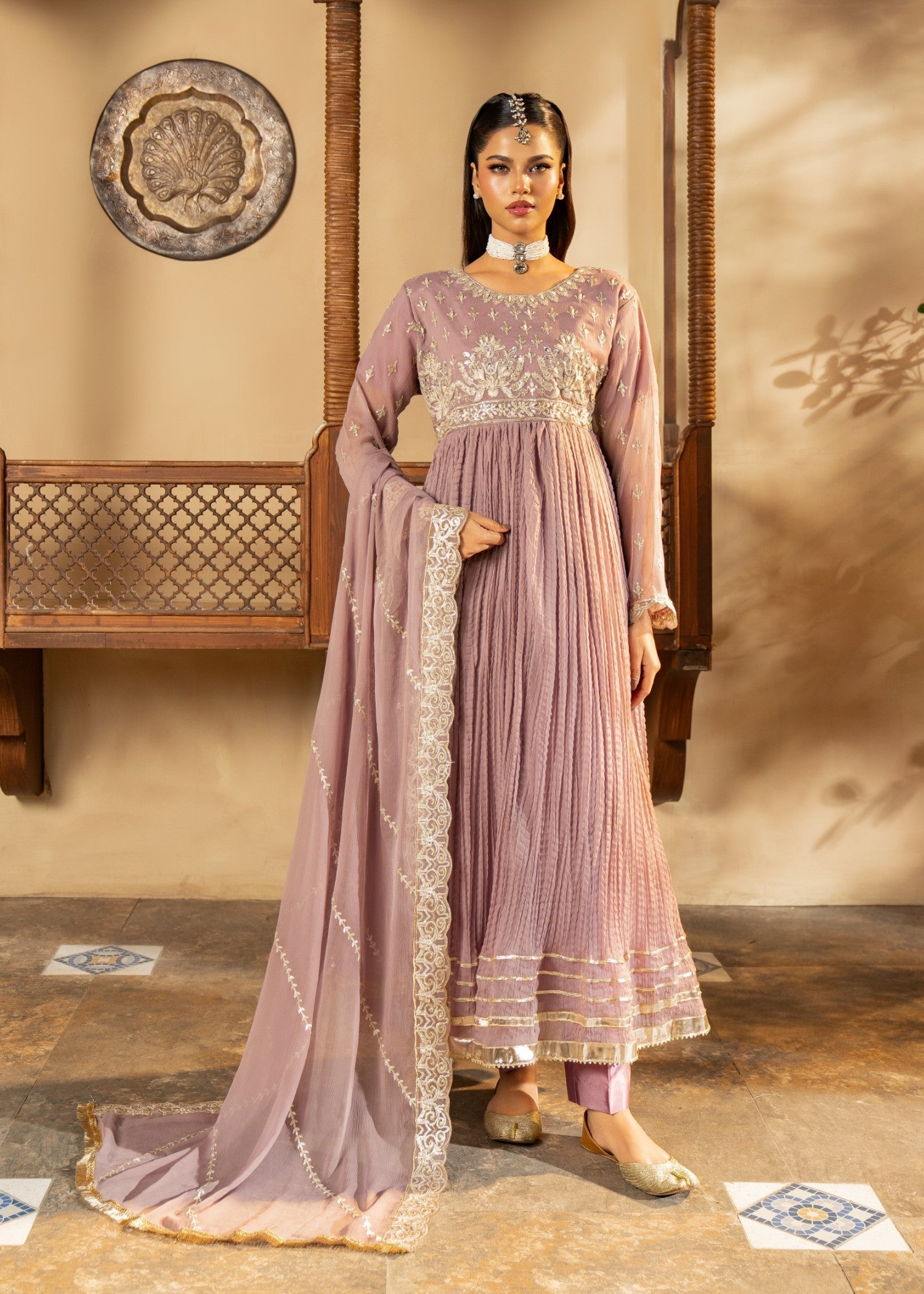 Maira Fashion Lilac Pishwas 13 Women 3pcs