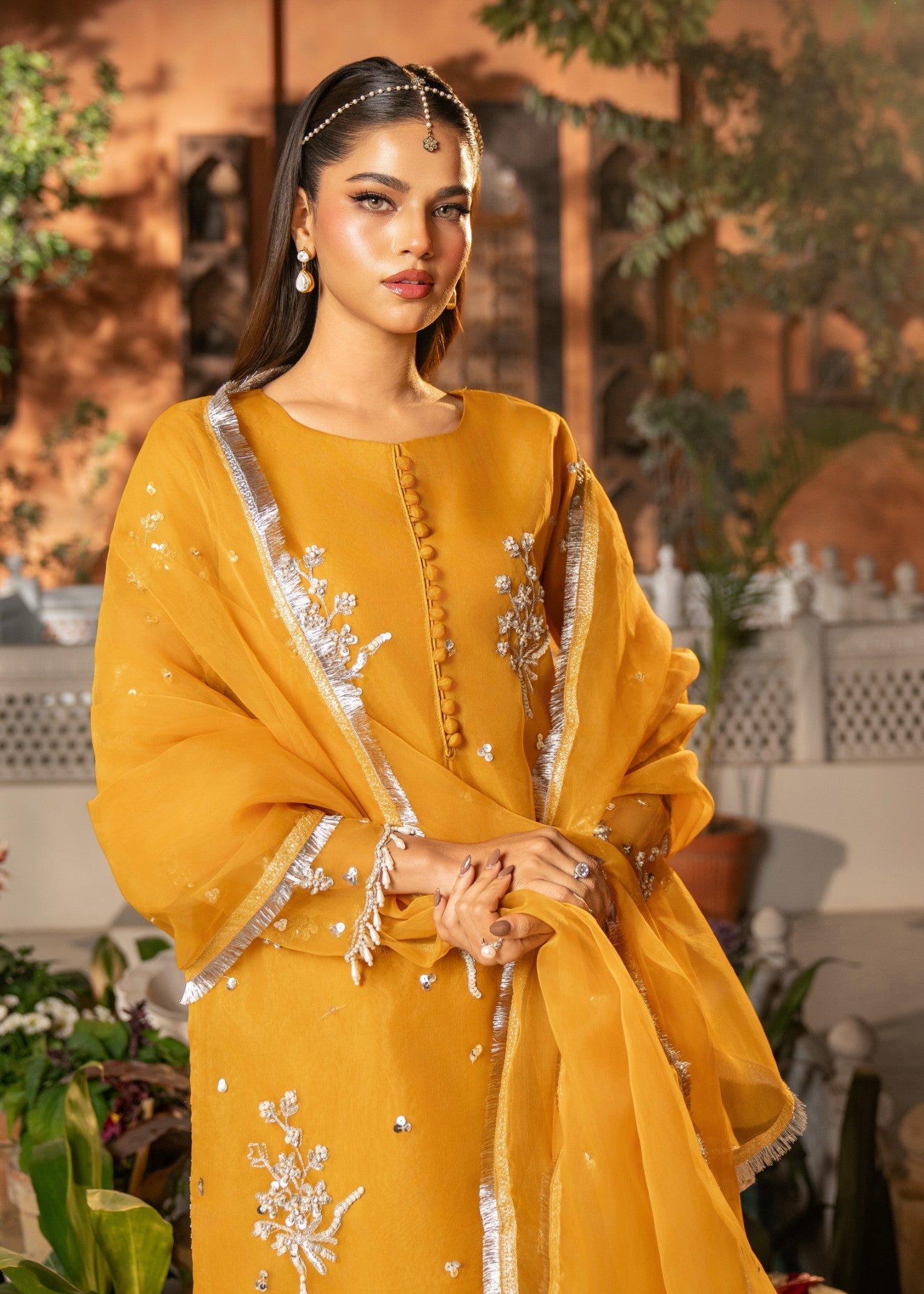 Maira Fashion Yellow Kurta Set 14 Women 3pcs