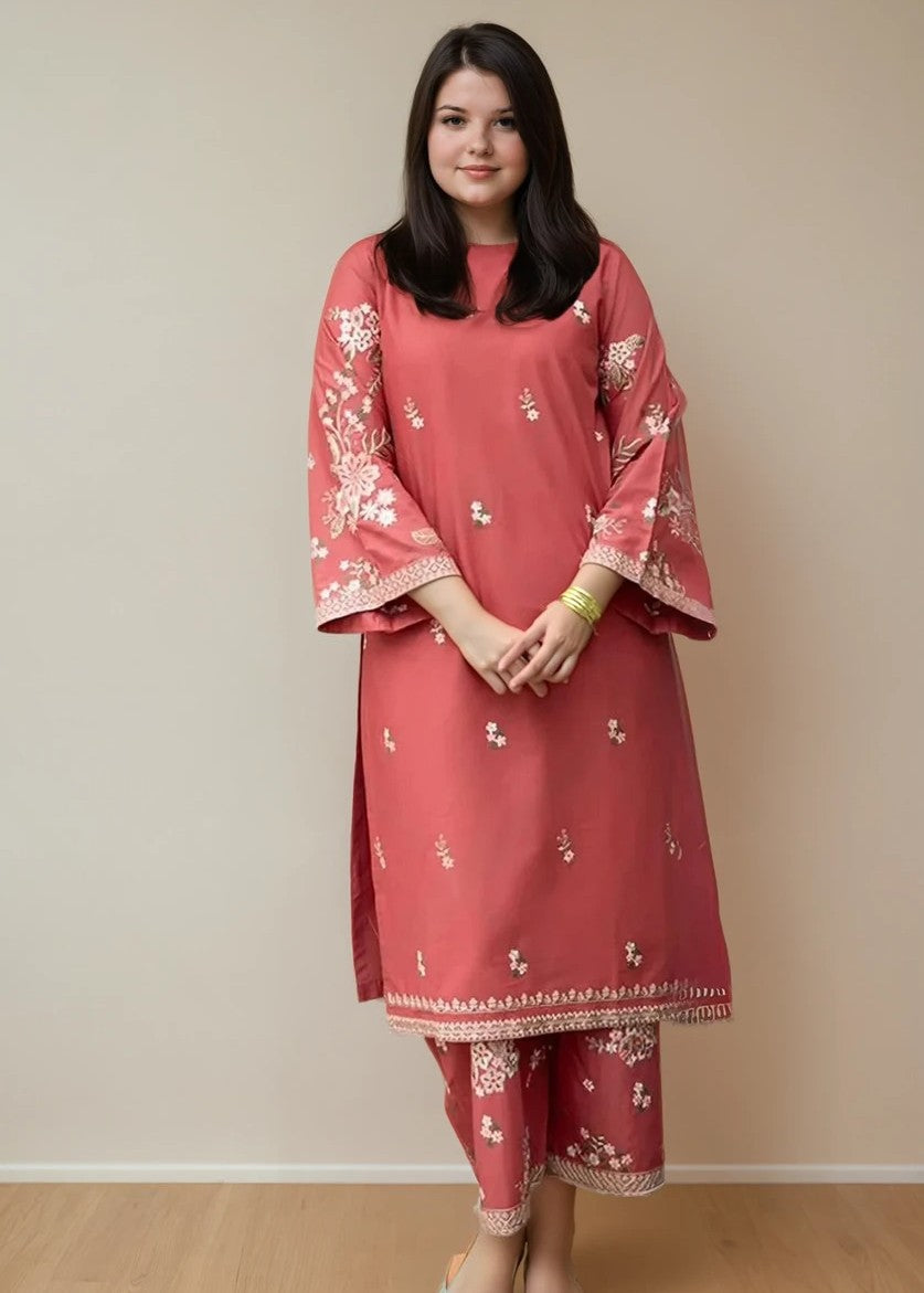 Chaudhary Arts Fabeha Embroidered Women 2pcs