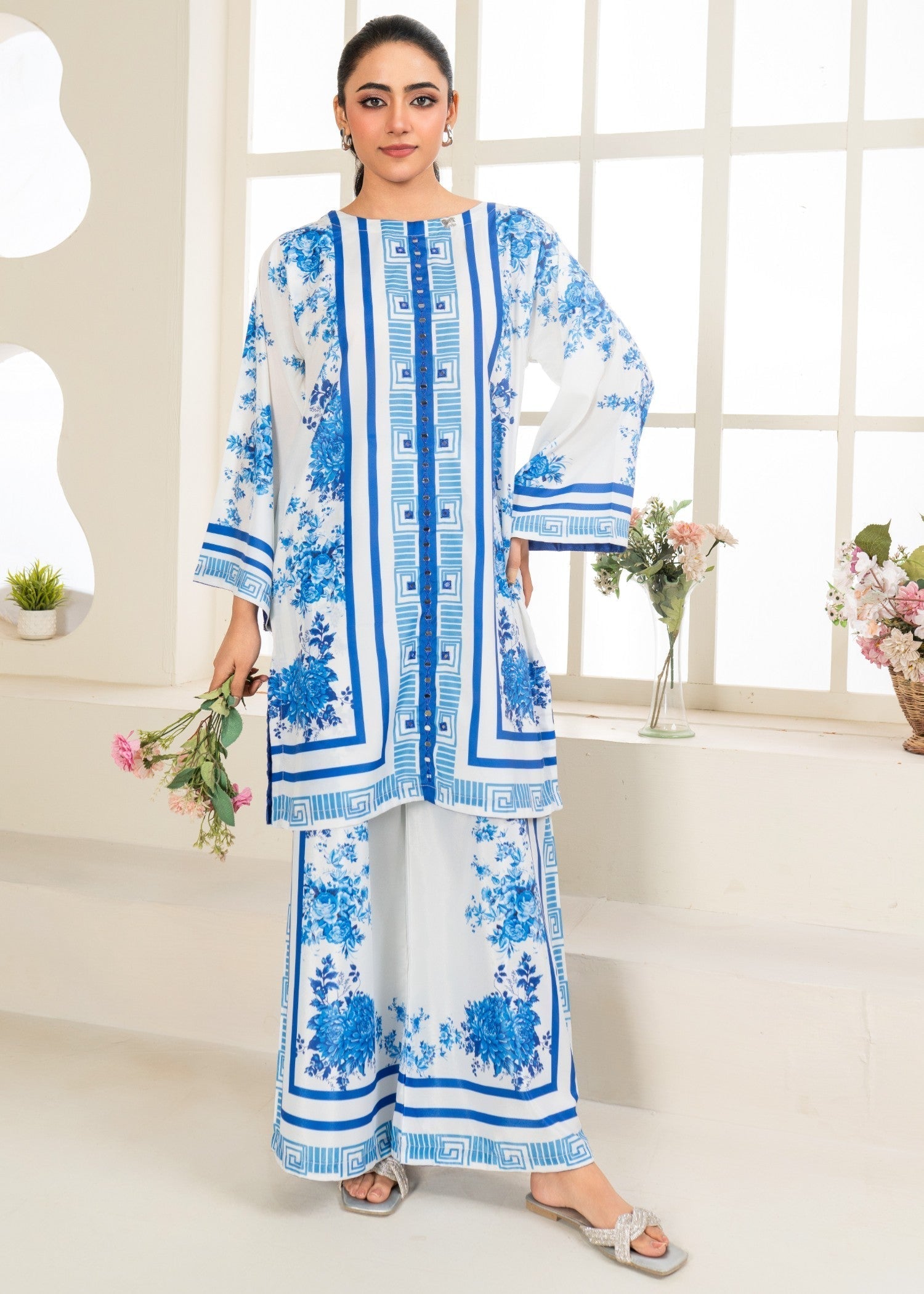 Four Season Boutique RIVER BLUE CORDSETS Women 2pcs