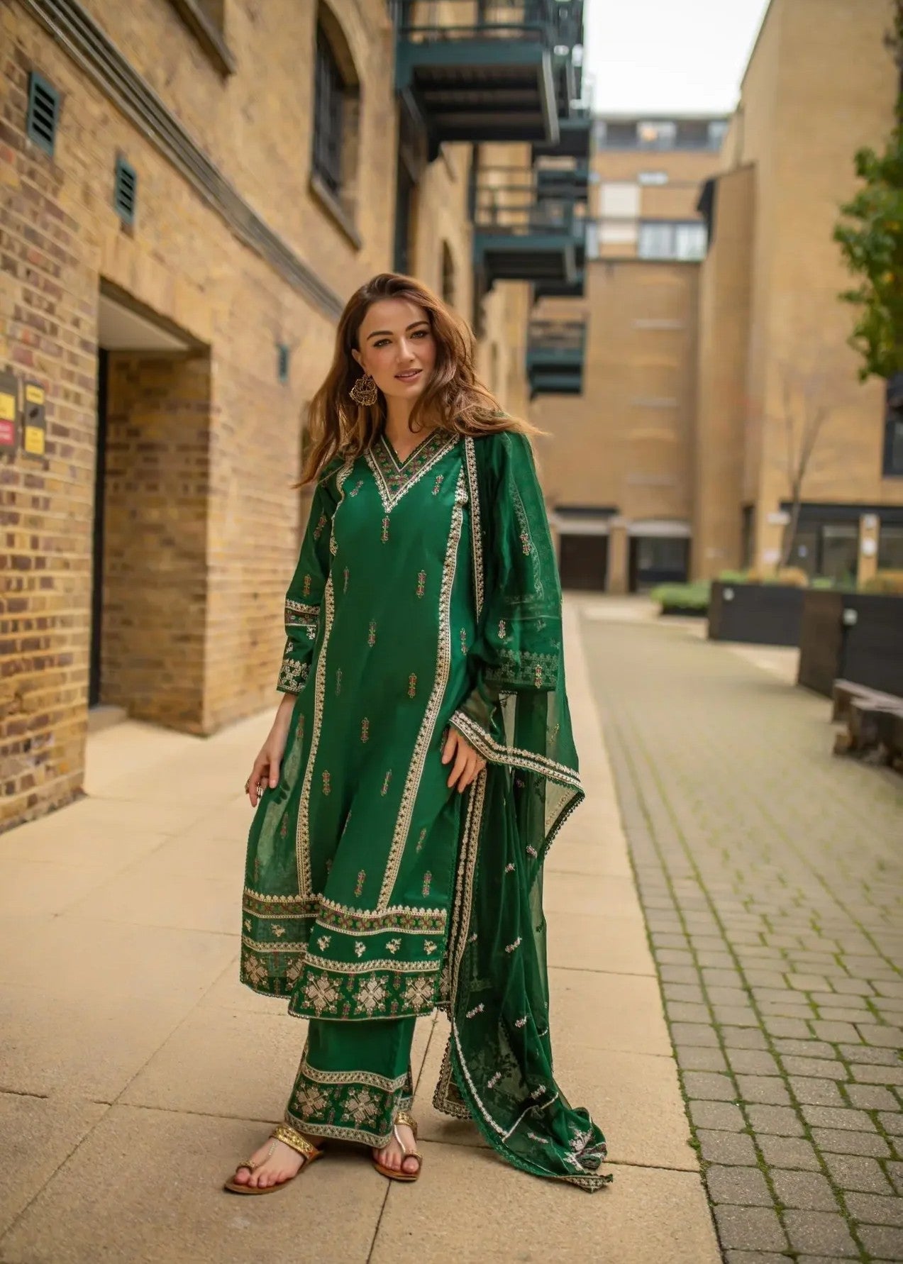 Meeraki EVERGREEN Women 3pcs