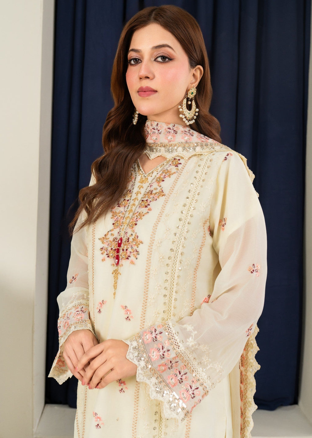 Four Season Boutique CORA CHIFFON CREAM Women 3pcs