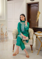 Hues Atelier Green leaf Women 3pcs