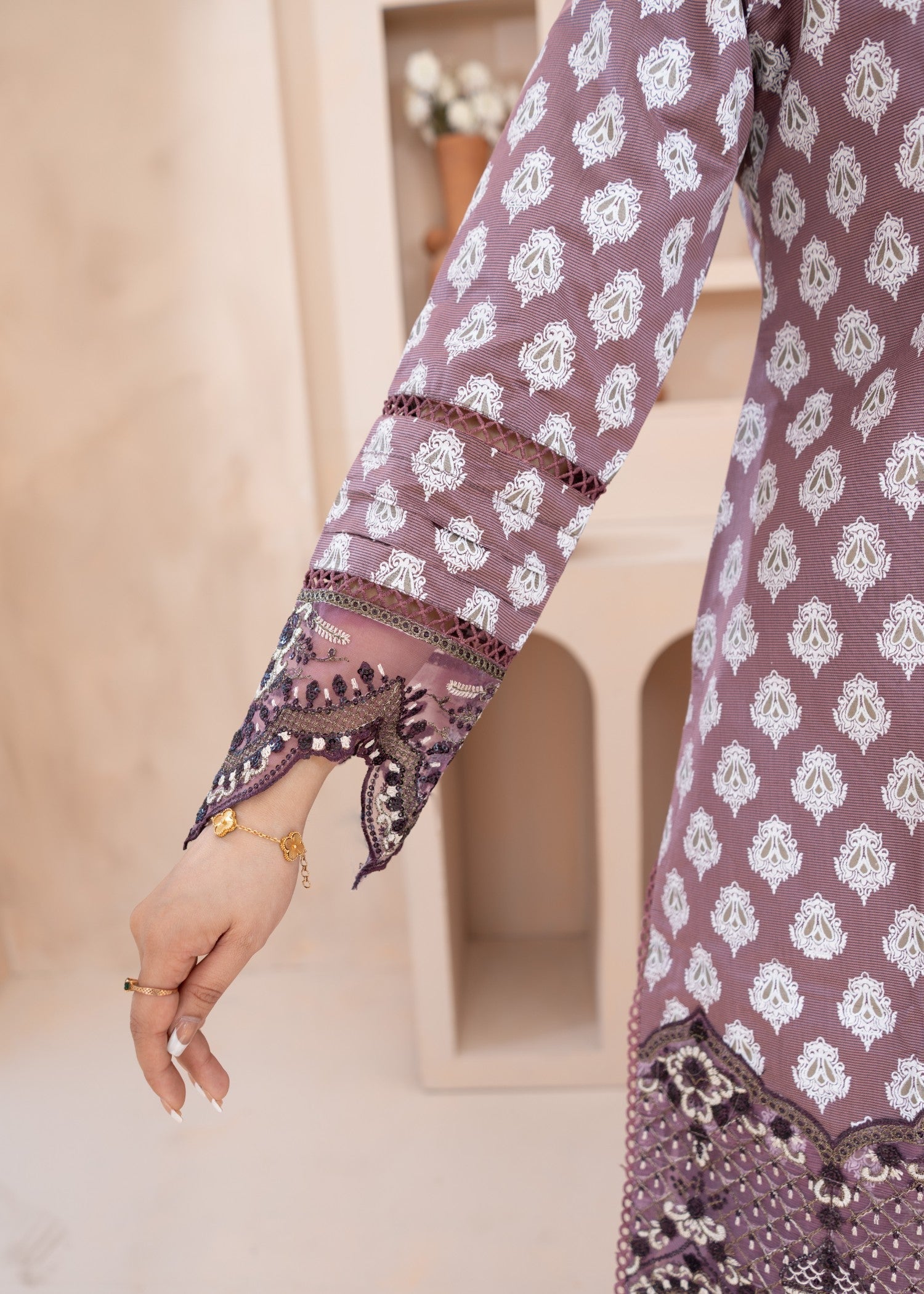 Rangoon Clothing Gulnera Lilac Women 3pcs