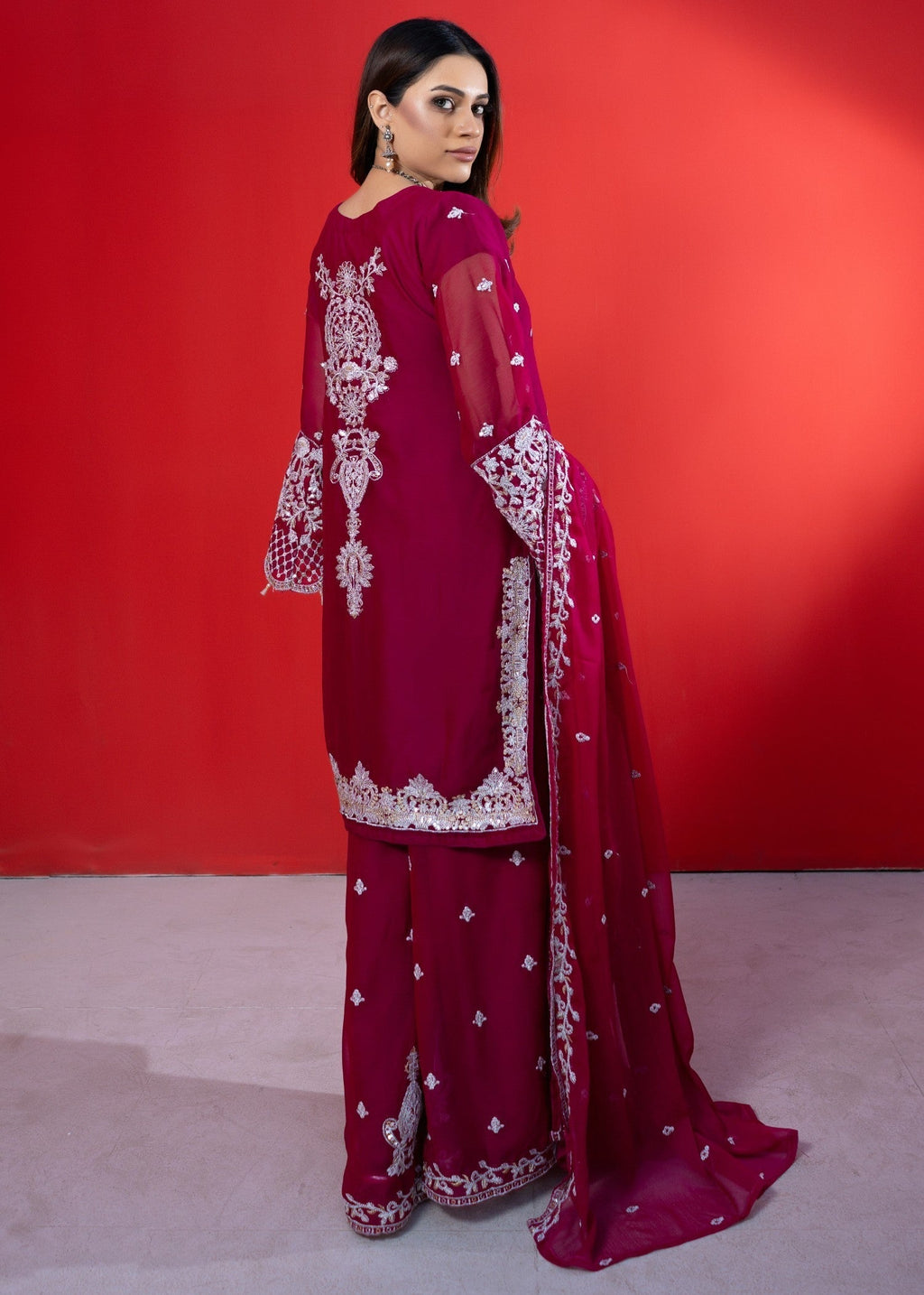 Rangoon Clothing Zehra HotPink Women 3pcs