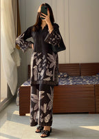 Ayesha B black (jabeen) Women 2pcs