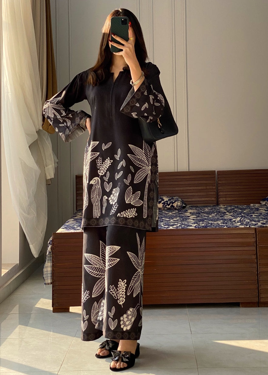 Ayesha B black (jabeen) Women 2pcs