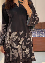 Ayesha B black (jabeen) Women 2pcs