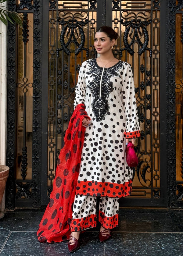 Ayesha B polkadots Women 3pcs