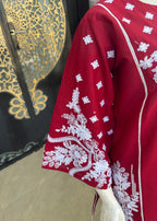 Noir Cotton Stitched (jp52) Mahroon Women 3pcs
