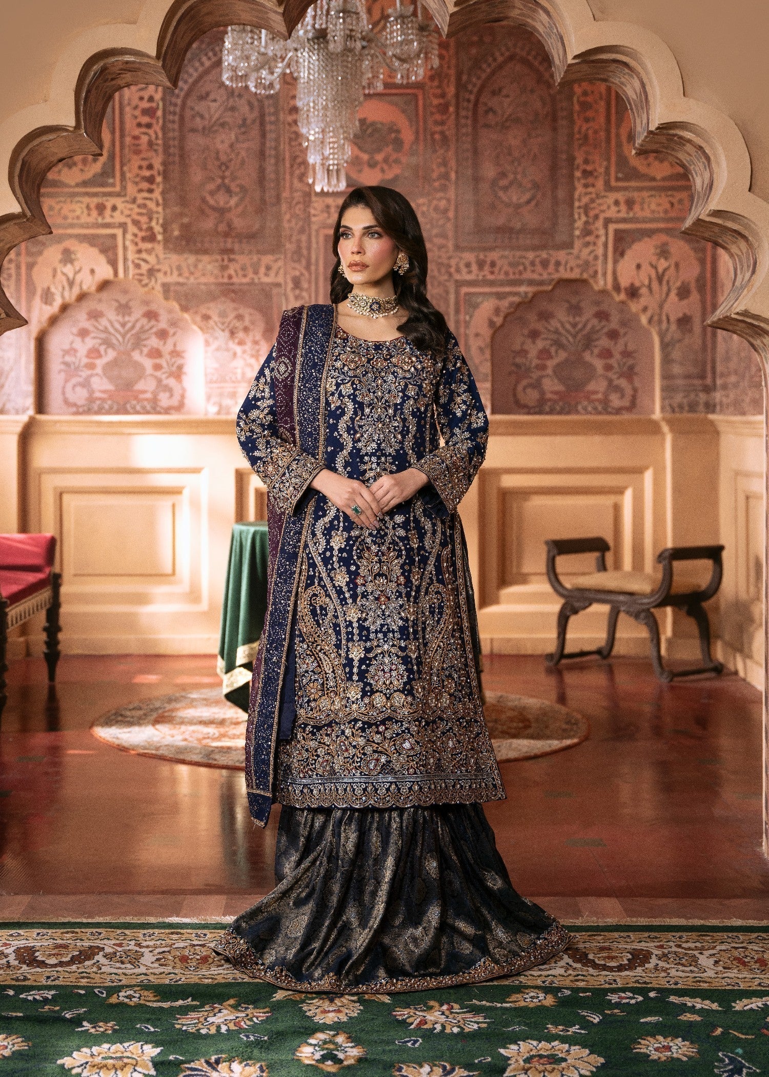 Haseens Official Zawiya Women 3pcs