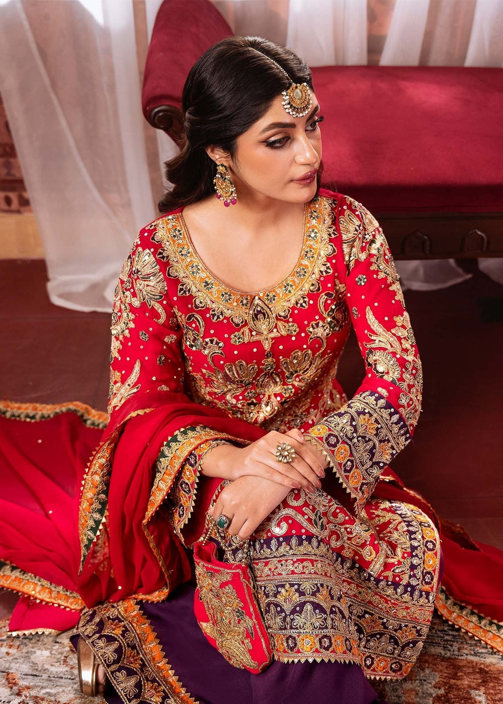 Haseens Official Parsa Women 4pcs