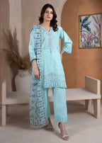 Rangoon Clothing Malaika Sky Women 3pcs