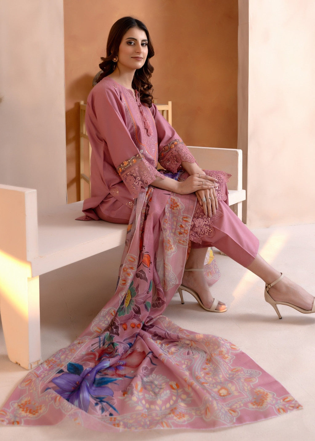 Rangoon Clothing Momina Lilac Women 3pcs