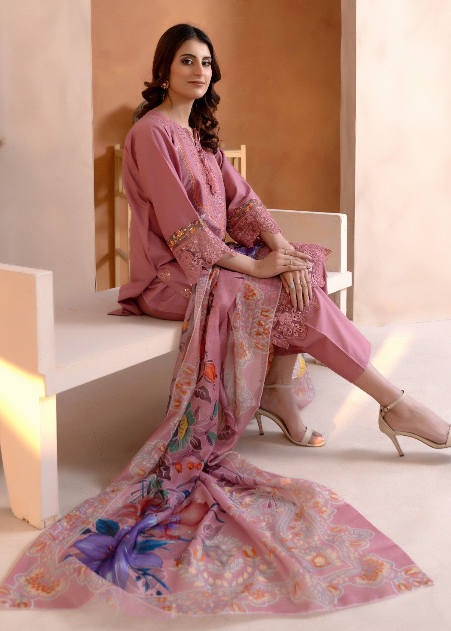 Rangoon Clothing Momina Lilac Women 3pcs