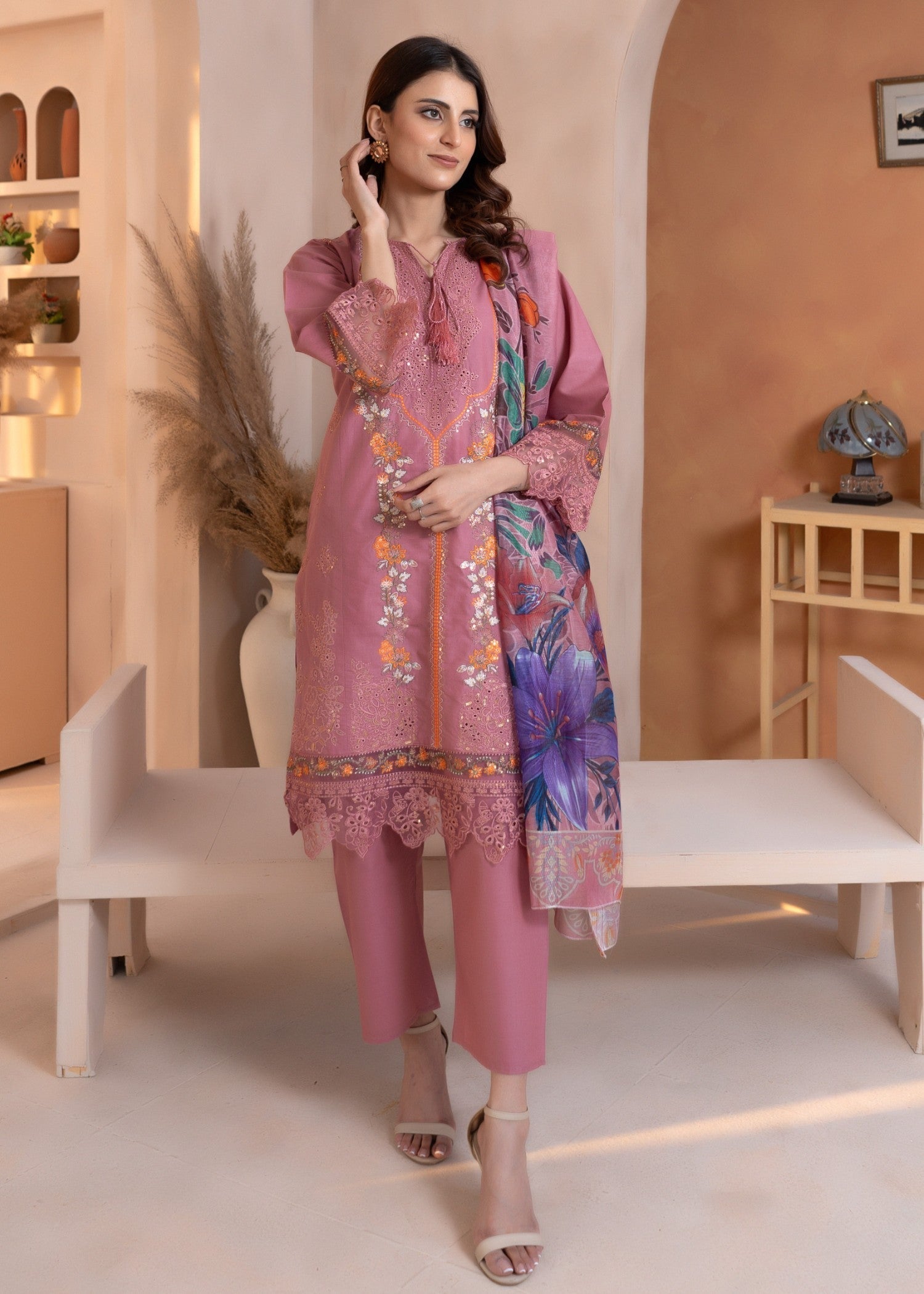 Rangoon Clothing Momina Lilac Women 3pcs