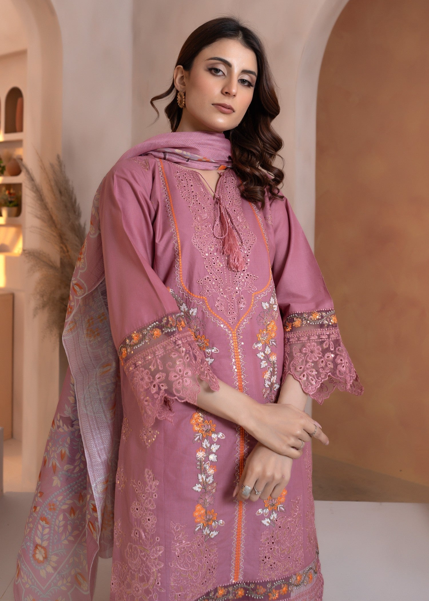 Rangoon Clothing Momina Lilac Women 3pcs