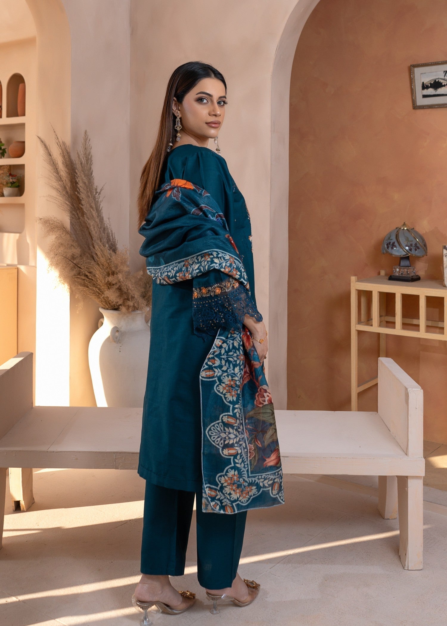 Rangoon Clothing Momina Peacock Women 3pcs