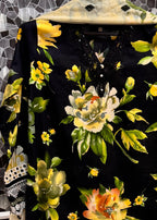 Shrenz Pret Shrenz Black & White Pret Lawn Women 3pcs