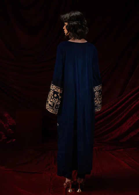 Kross Kulture 1422 VELVET LONG SHIRT Women 1pcs