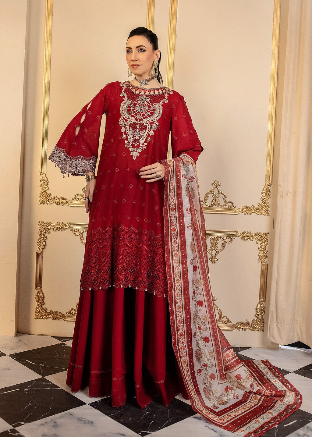 Meem Designs ROYAL RED Women 3pcs
