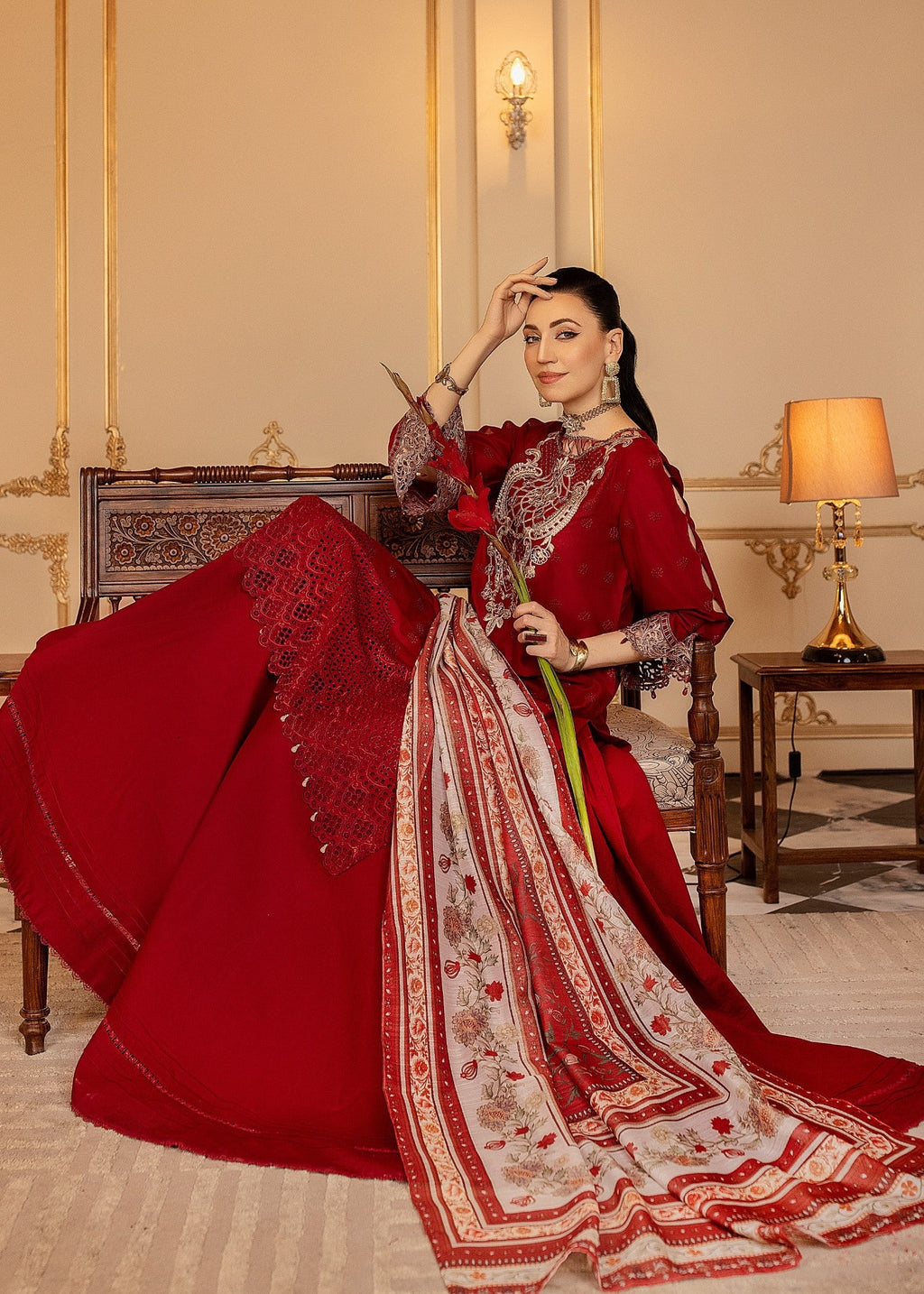 Meem Designs ROYAL RED Women 3pcs