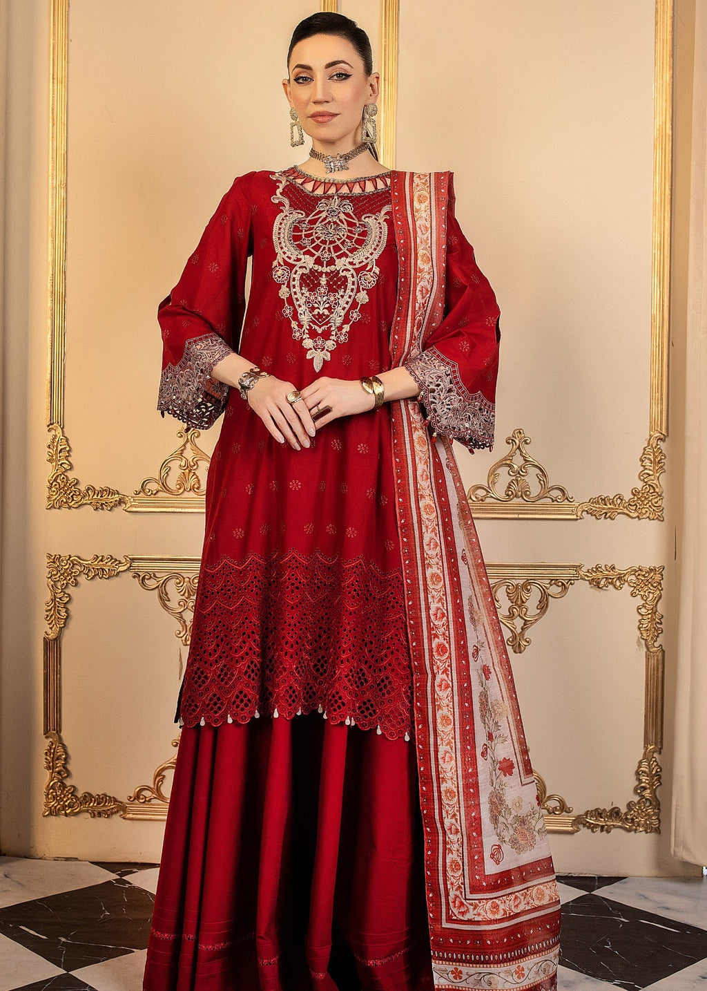 Meem Designs ROYAL RED Women 3pcs