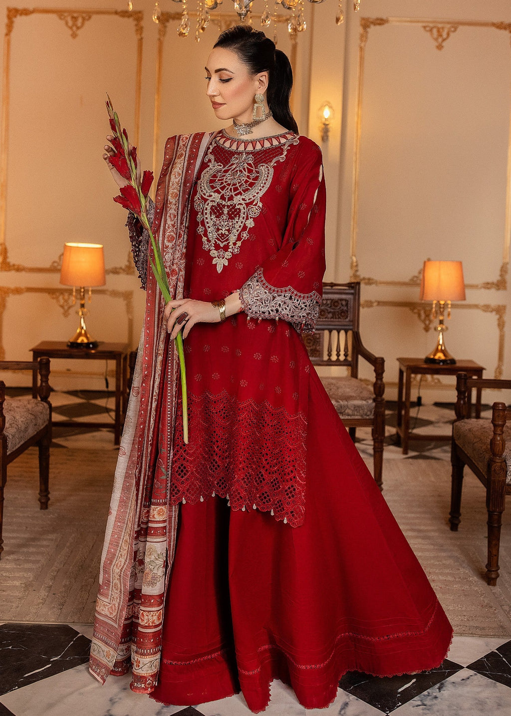 Meem Designs ROYAL RED Women 3pcs