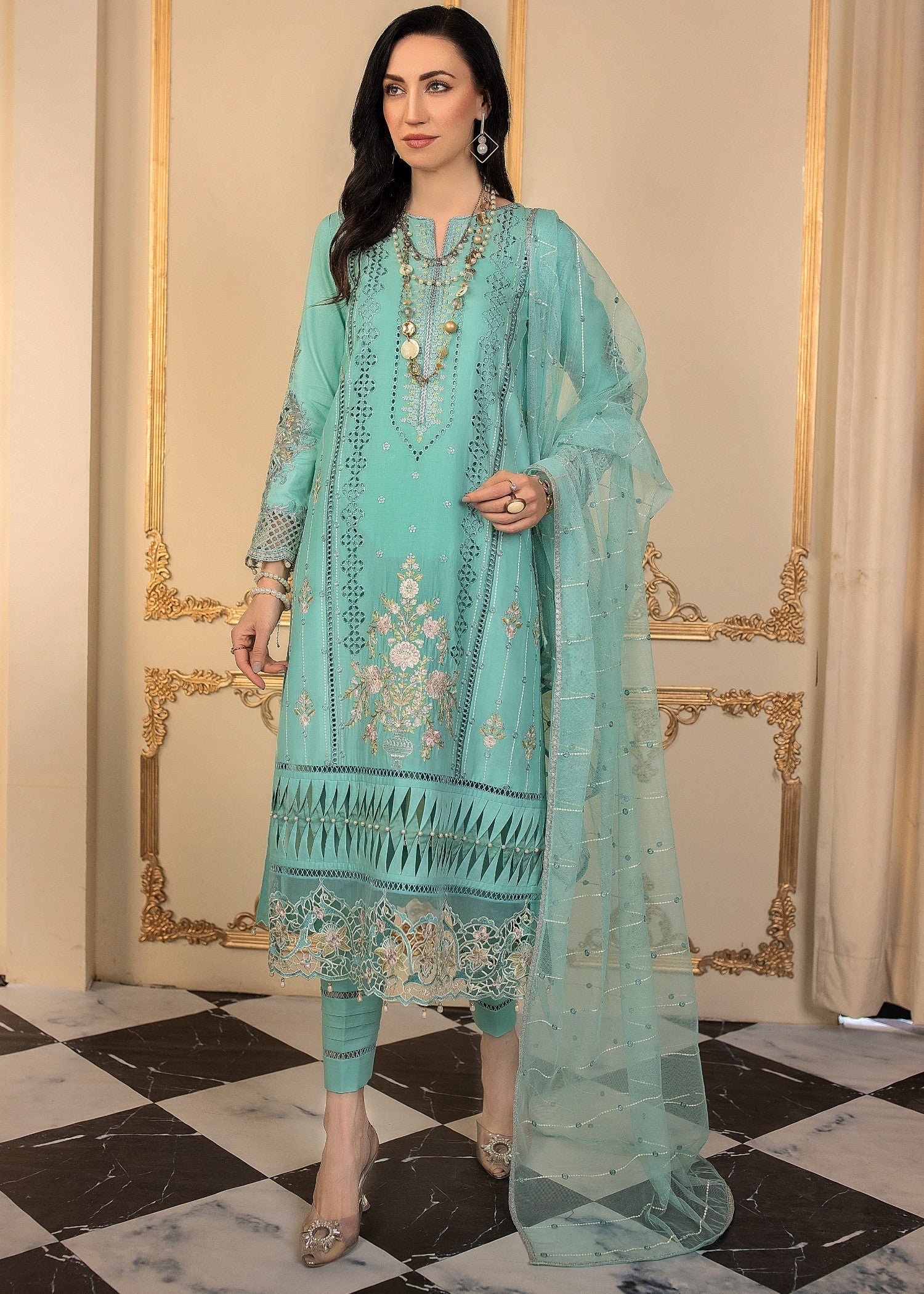 Meem Designs PITCH CYAN Women 3pcs
