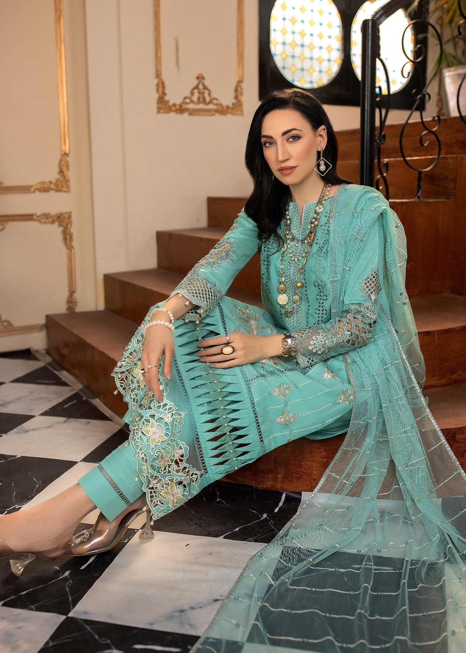 Meem Designs PITCH CYAN Women 3pcs