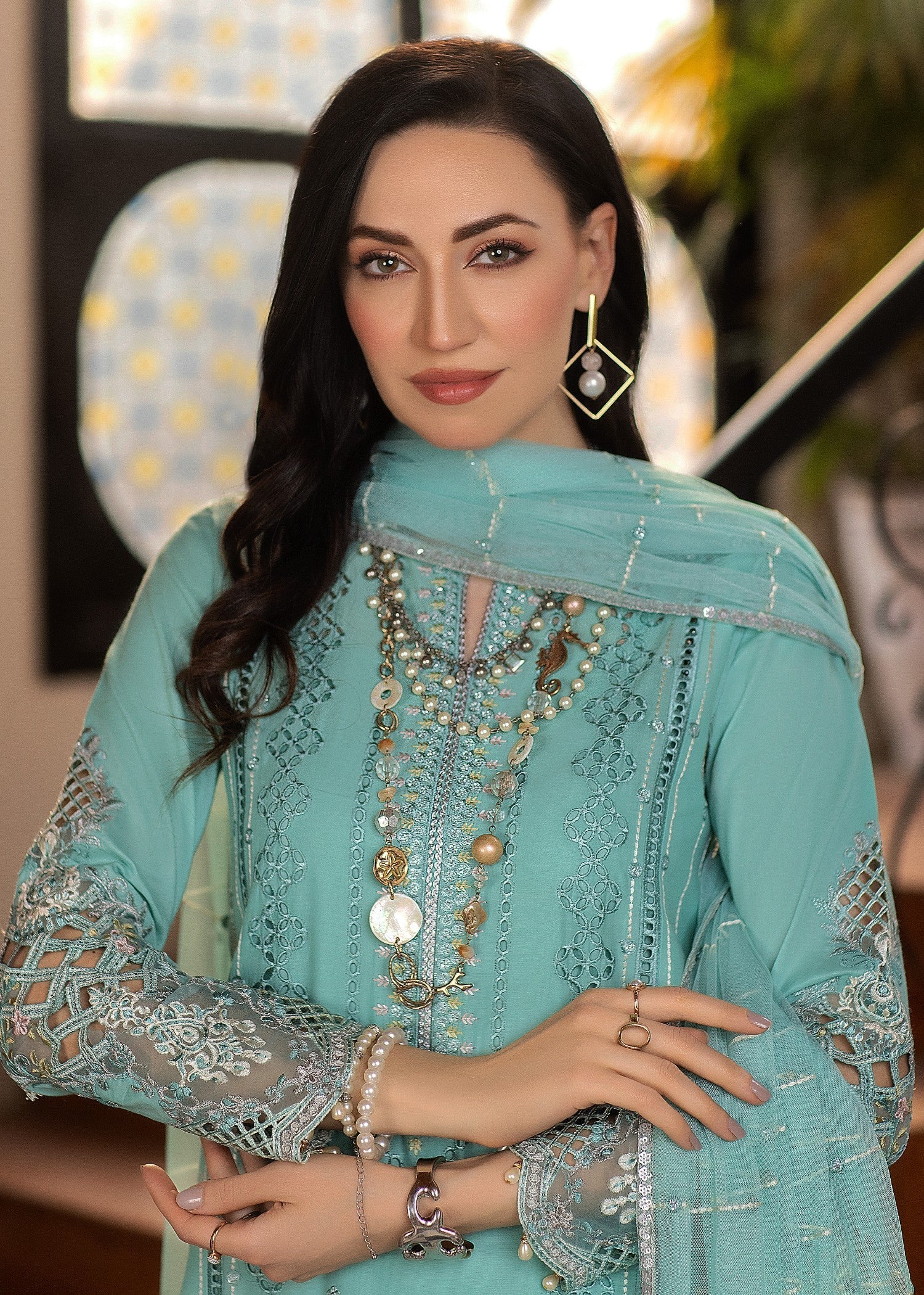 Meem Designs PITCH CYAN Women 3pcs