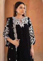 Rangoon Clothing Parisa Midnight Black Women 3pcs