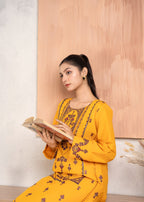 Abeera Art No. AB 57– Ethereal Charm: Embroidered Cotton Suit Women 2pcs