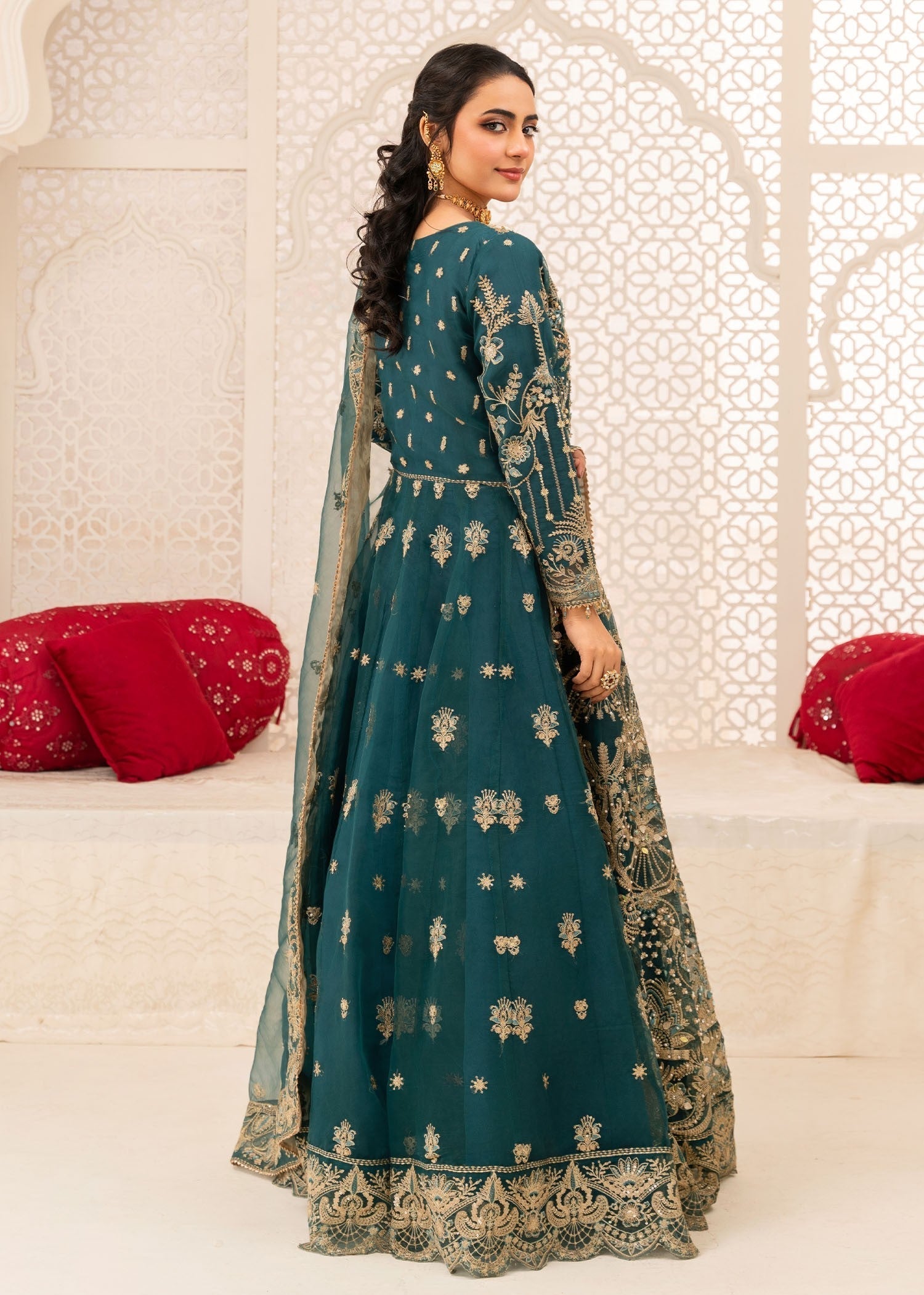 Diara Couture ARLYN WC 2 01 TEAL GREEN Women 3pcs