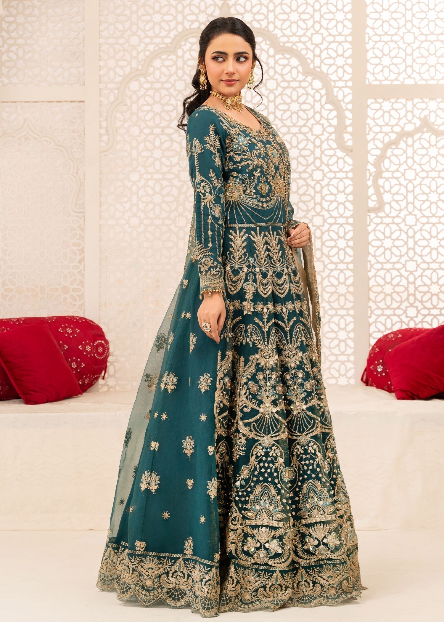 Diara Couture ARLYN WC 2 01 TEAL GREEN Women 3pcs