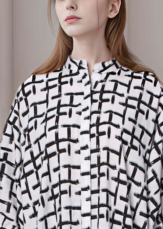 Polkadots Stylish White Printed Suit 14367HG Women 2pcs