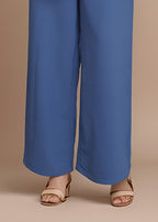 Polkadots Sophisticated Blue Georgette Suit 14372CW Women 2pcs