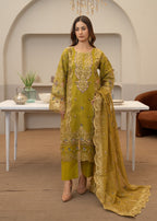 Waniya Awais WAL 02 Lawn Stitched Women 3pcs