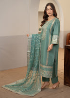 Waniya Awais WAL 11 Lawn Stitched Women 3pcs