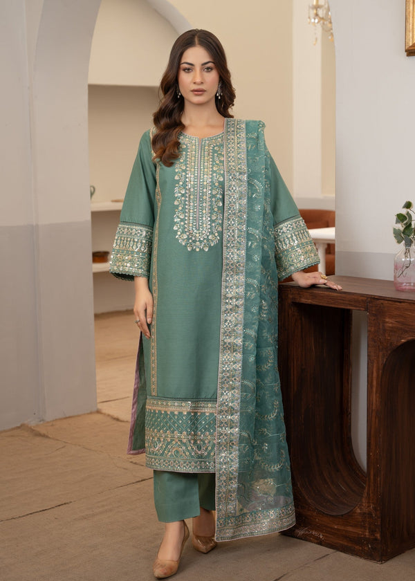 Waniya Awais WAL 11 Lawn Stitched Women 3pcs