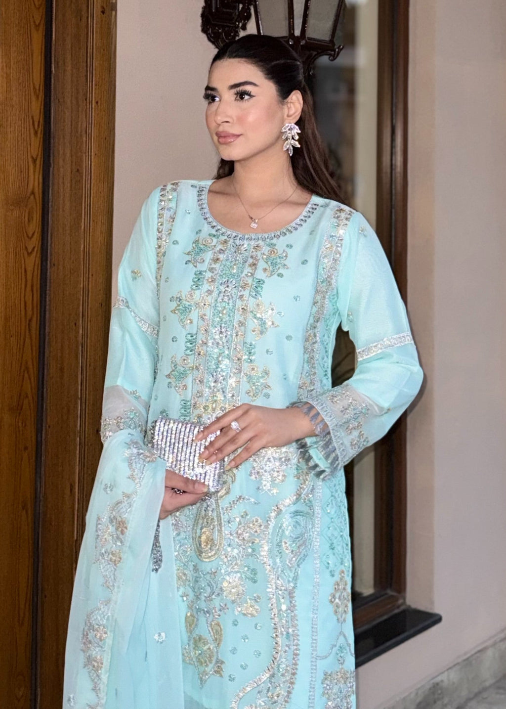 Four Season Boutique AIMAN ICEBLUE Women 3pcs