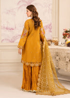 Diara Couture MISHAL US 419 MUSTARD Women 3pcs